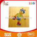 Smooth handle wooden stamps of Sporting boy